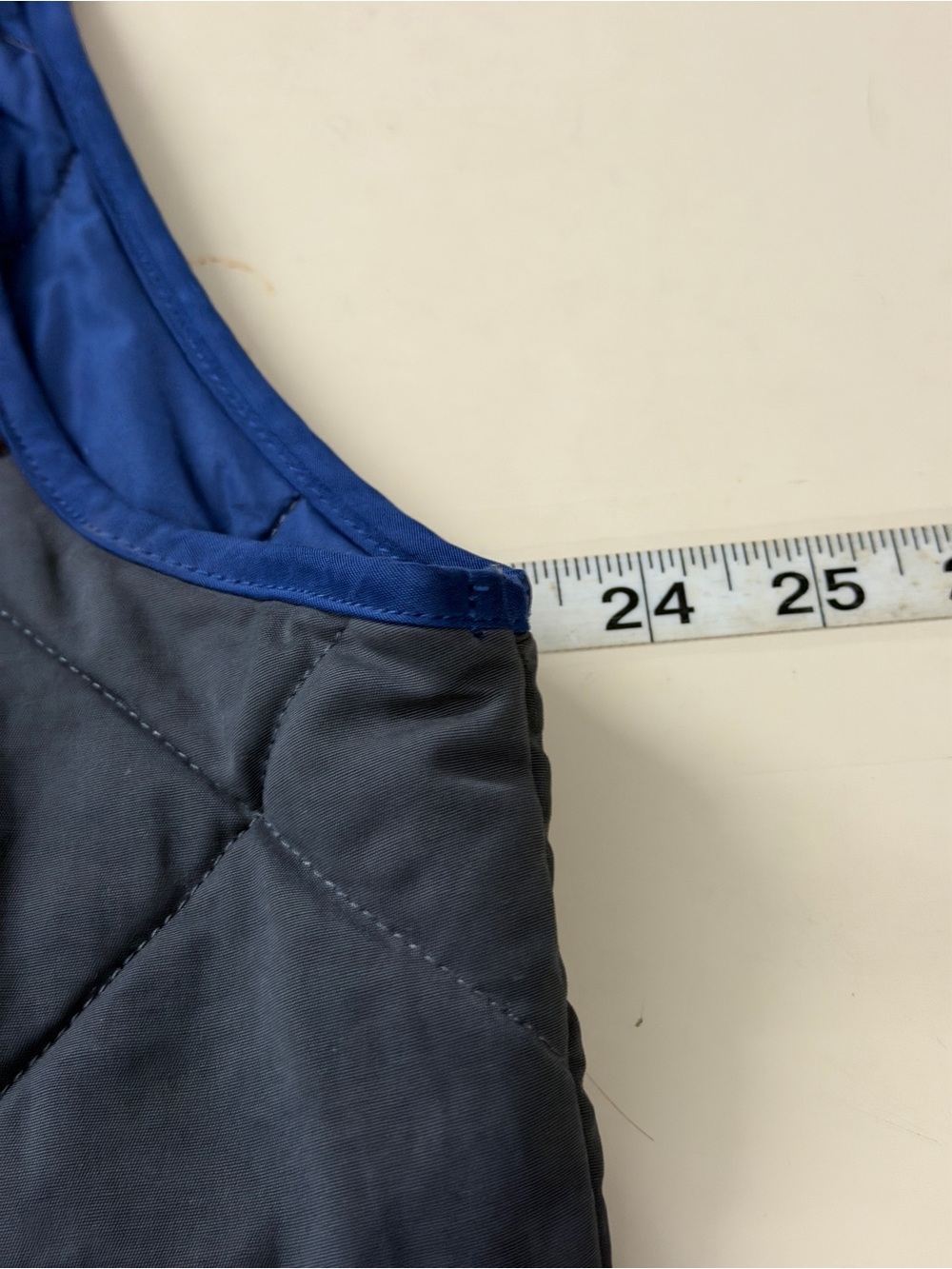 crown & ivy Quilted Navy Blue Women's Jacket - Picture 8 of 10